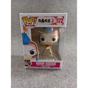 Funko Pop! Games: Rage 2 - Mohawk Girl Goon Squad #572 New + Protective Sleeve